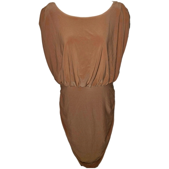 NWT Fashion Nova So Ruched Double Lined Mini Dress - Picture 1 of 4